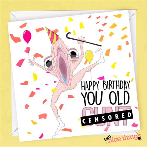 nasty birthday cards for him|Rude & Cheeky Birthday Cards .